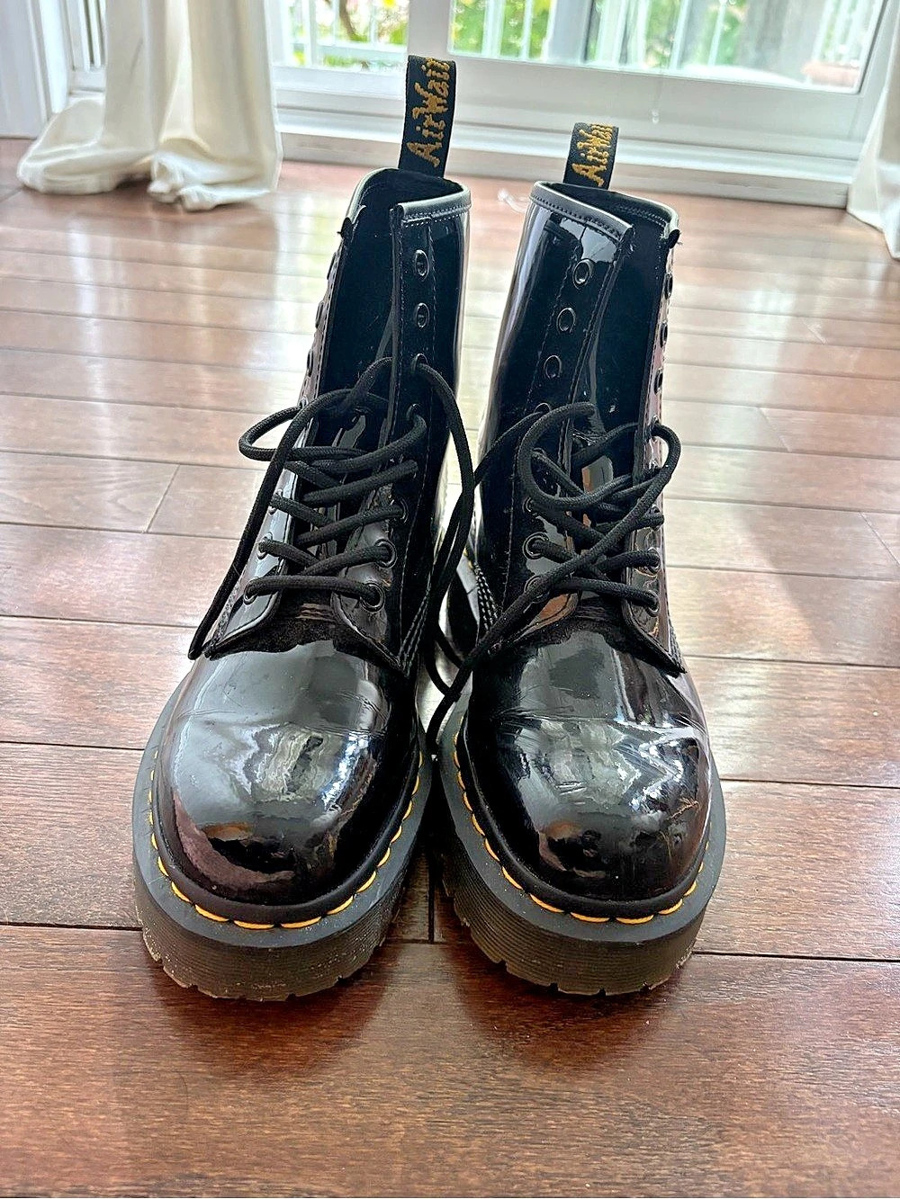 Dr. Martens 1460 Black Leather Combat Boots EU38